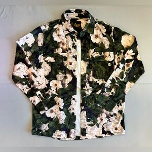 Drew House Iceberg Rose Velvet Button Up Shirt